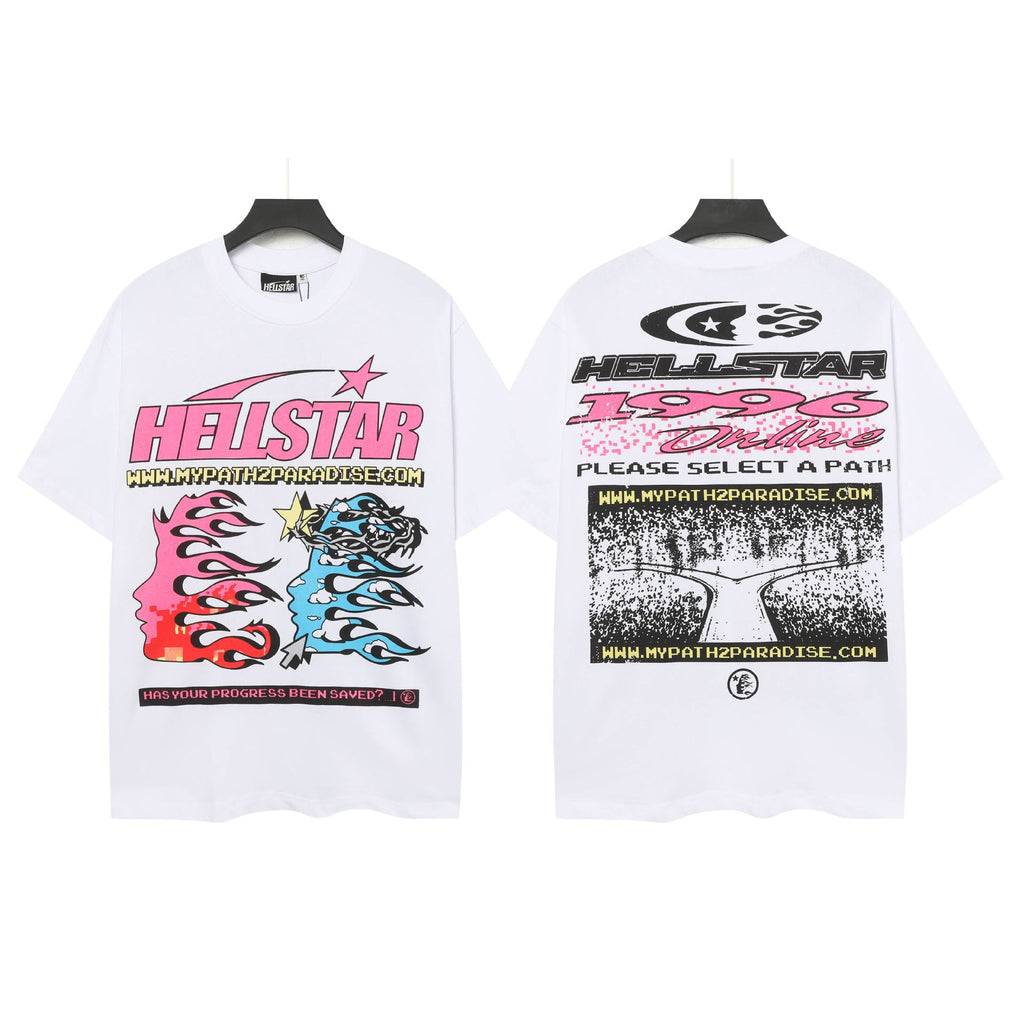 Hellstar Oversized Streetwear Graphic Tee
