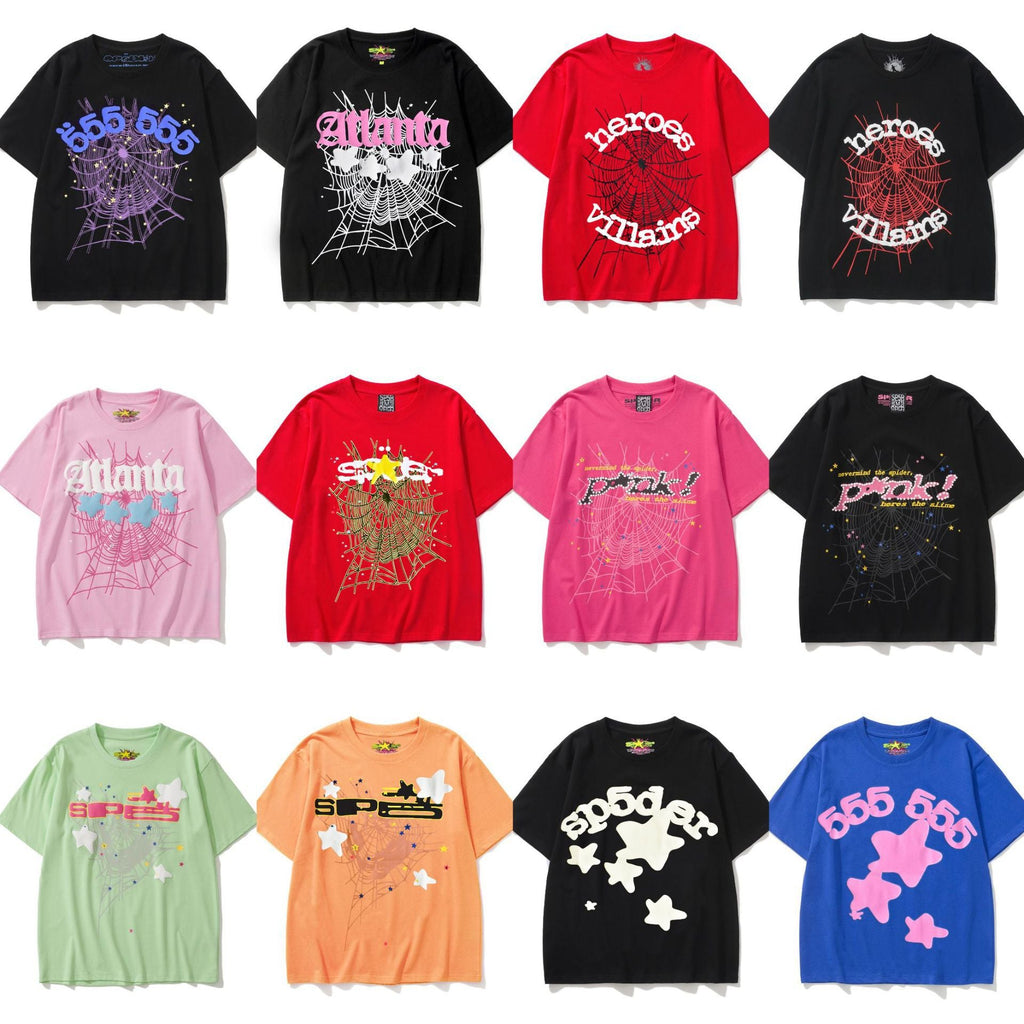 SP555DER Spider Web Graphic Tee
