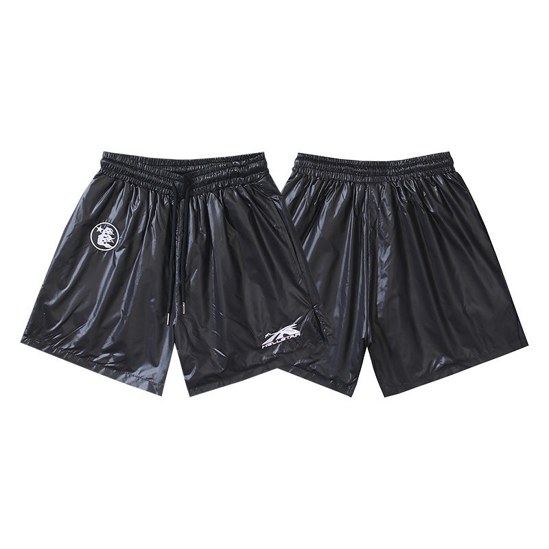 Hellstar Series Terry Fleece Drawstring Shorts – Unisex