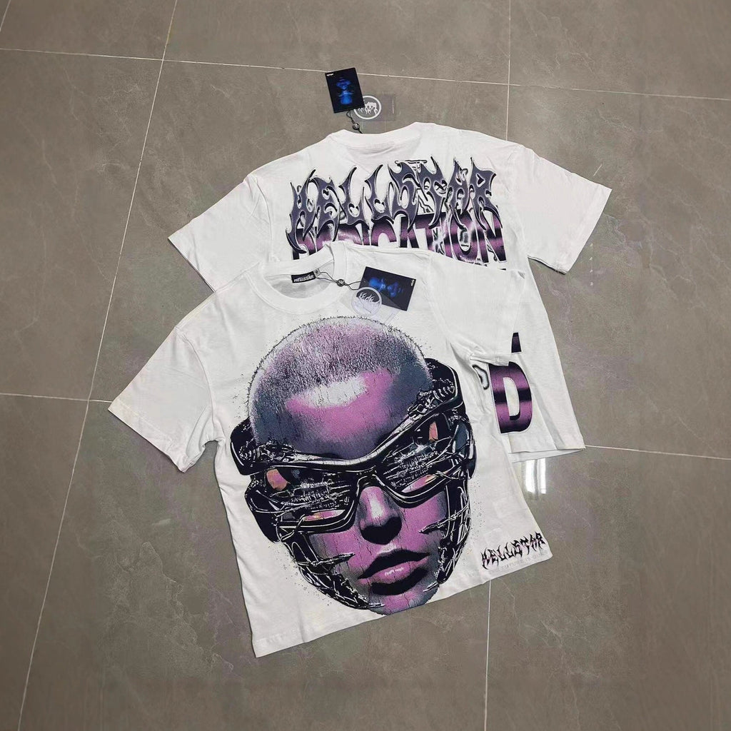 Hellstar Oversized Streetwear Graphic Tee