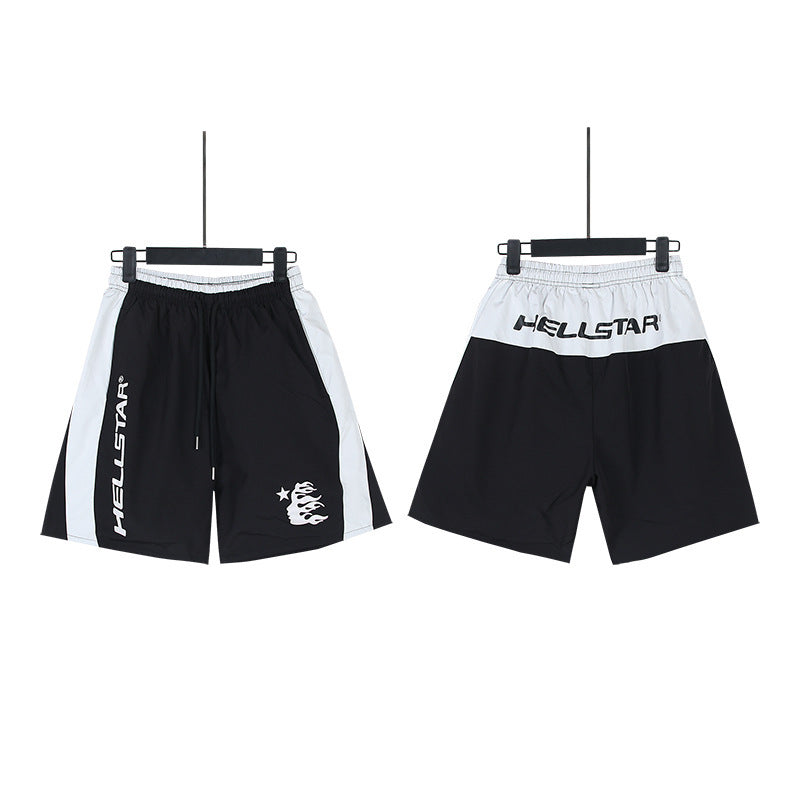 Hellstar Series Terry Fleece Drawstring Shorts – Unisex
