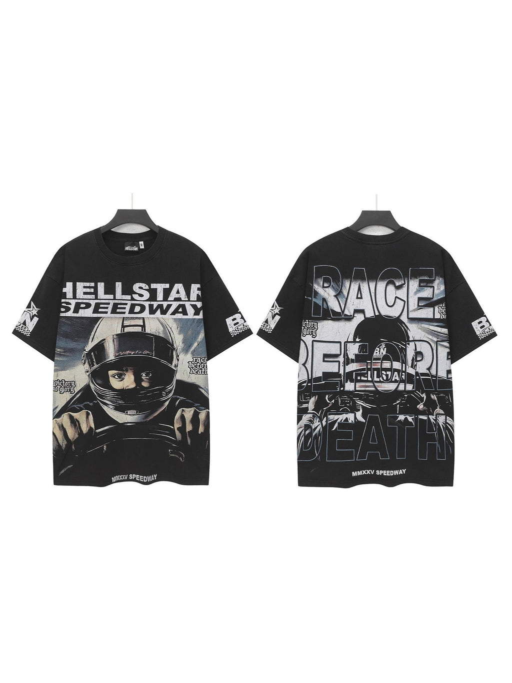 Hellstar Washed Oversized Short Sleeve Tee