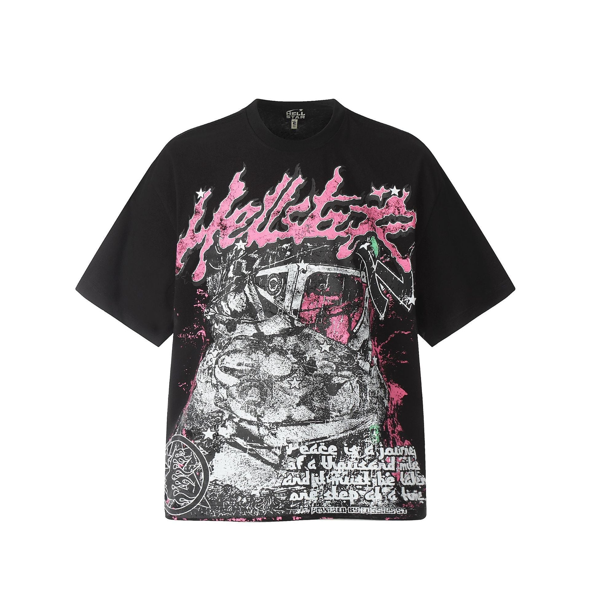 HELLSTAR Vintage Graphic Print Oversized Tee – Unisex Streetwear