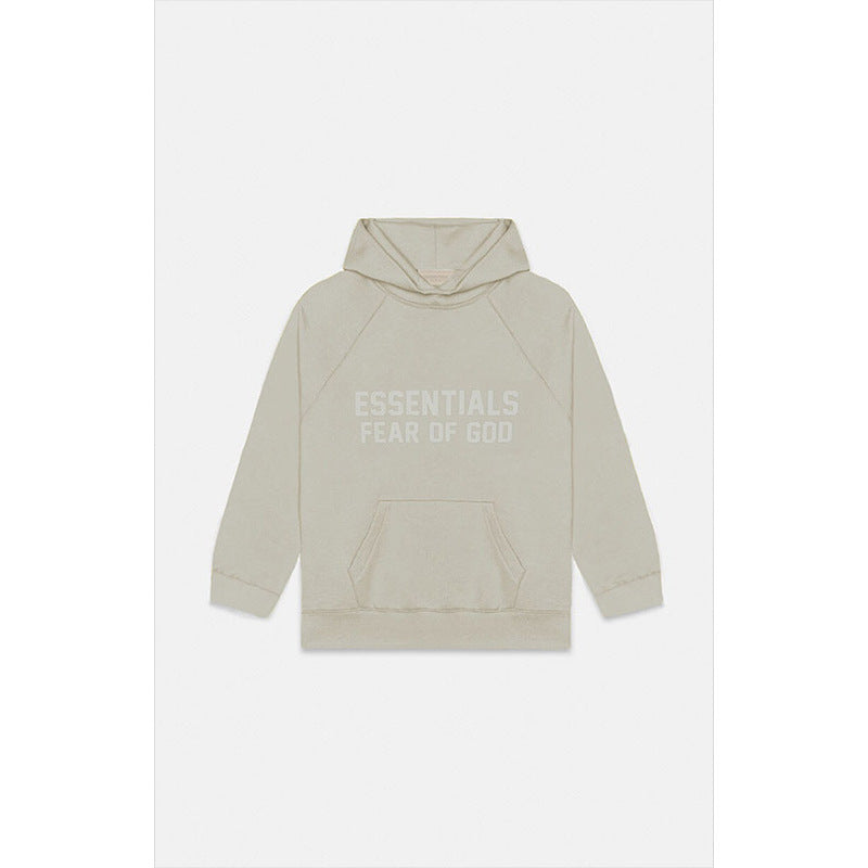 FOG Essentials Vintage Washed Pullover Hoodie – 2023SS Unisex American Streetwear