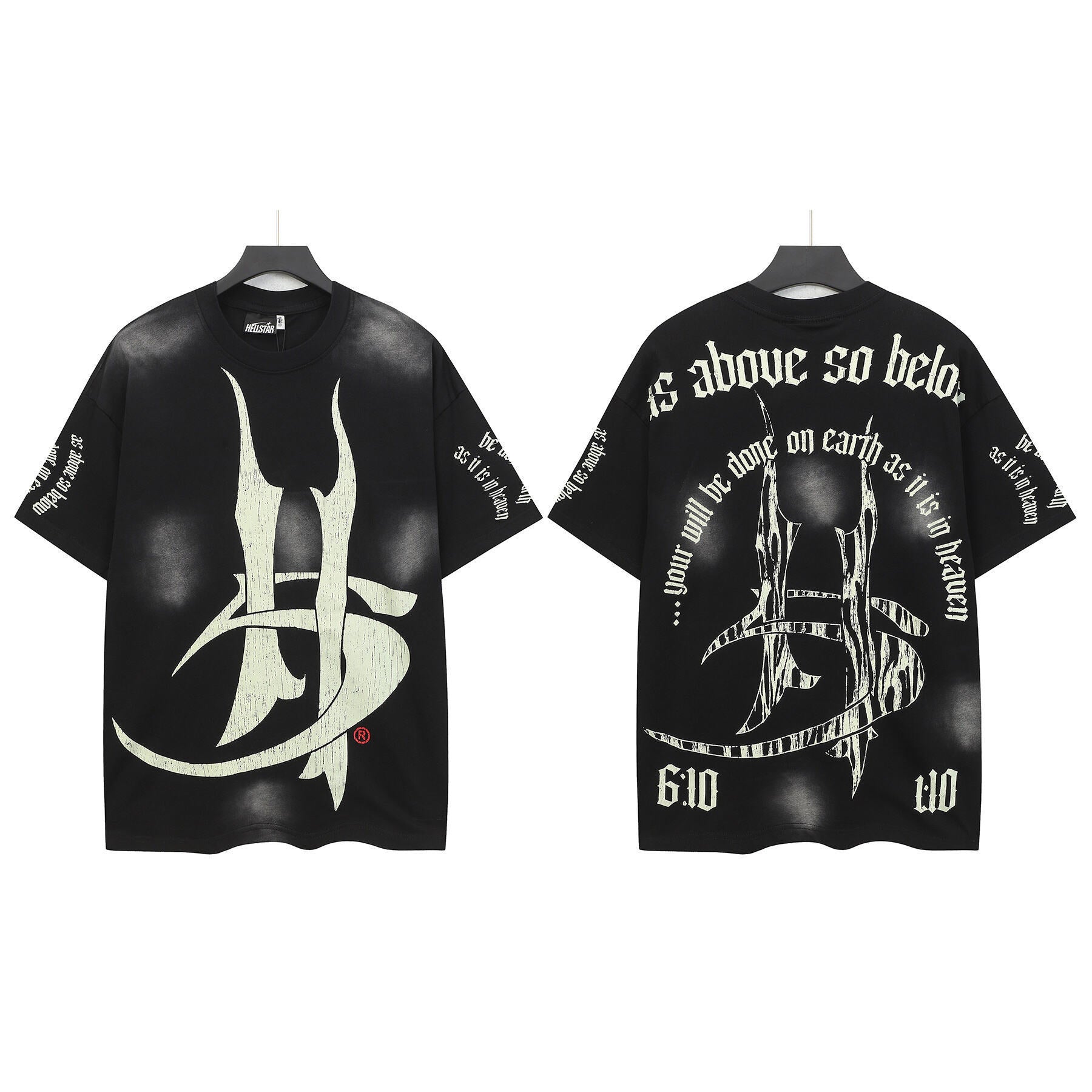Hellstar Washed Oversized Short Sleeve Tee