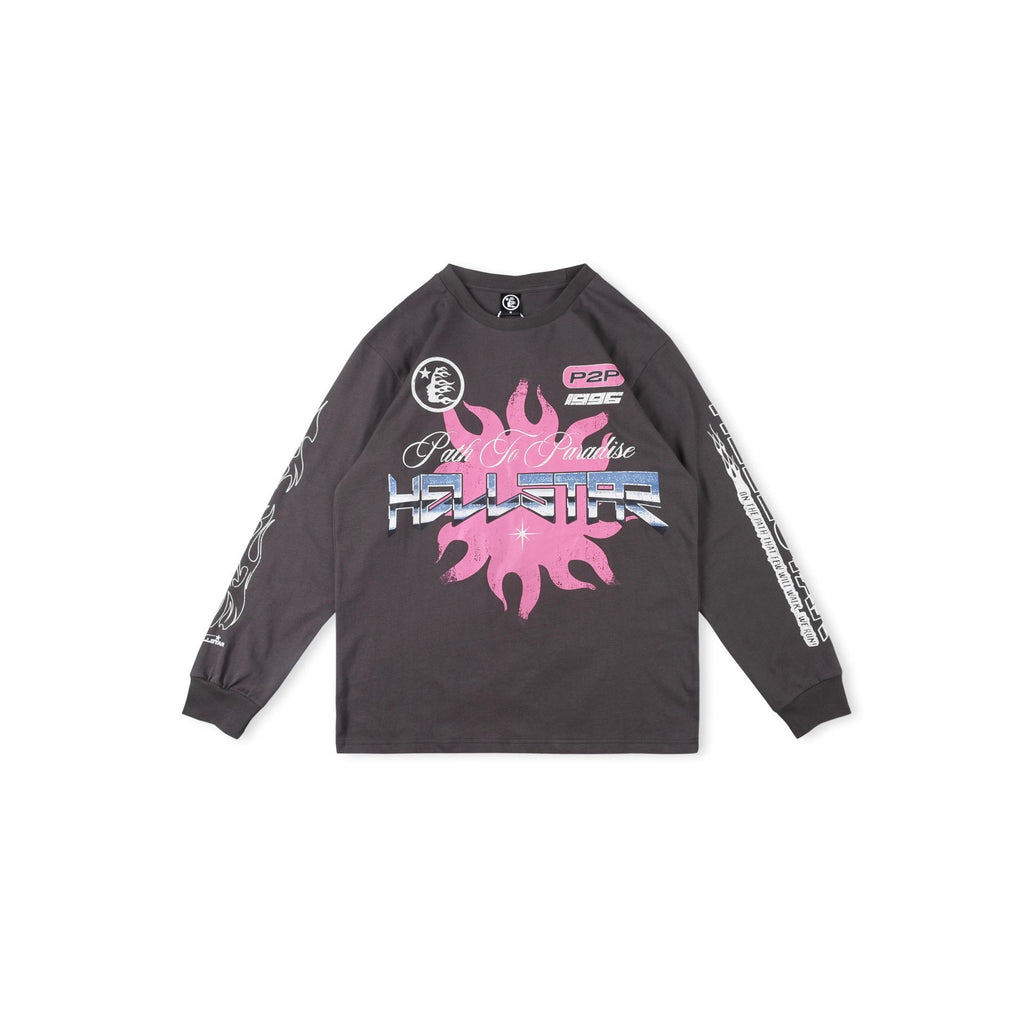 2025 Hellstar Streetwear Hip-Hop Long Sleeve Tee – Unisex