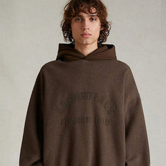 FOG Essentials Color Block Fleece Pullover Hoodie – 2024SU American Streetwear