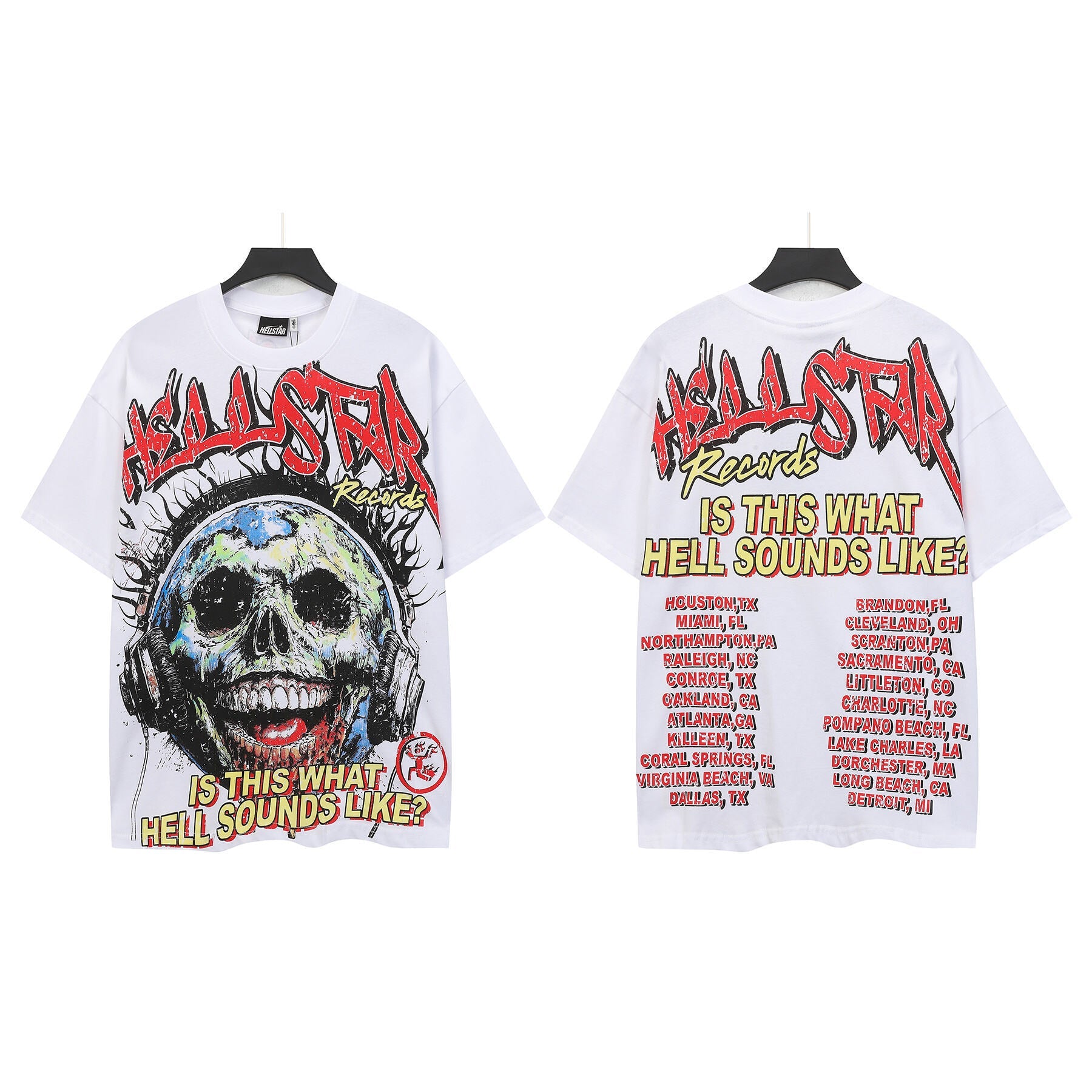 Hellstar Oversized Streetwear Graphic Tee