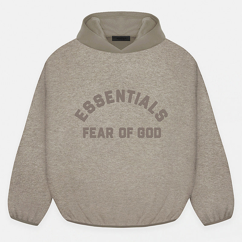 FOG Essentials Color Block Fleece Pullover Hoodie – 2024SU American Streetwear