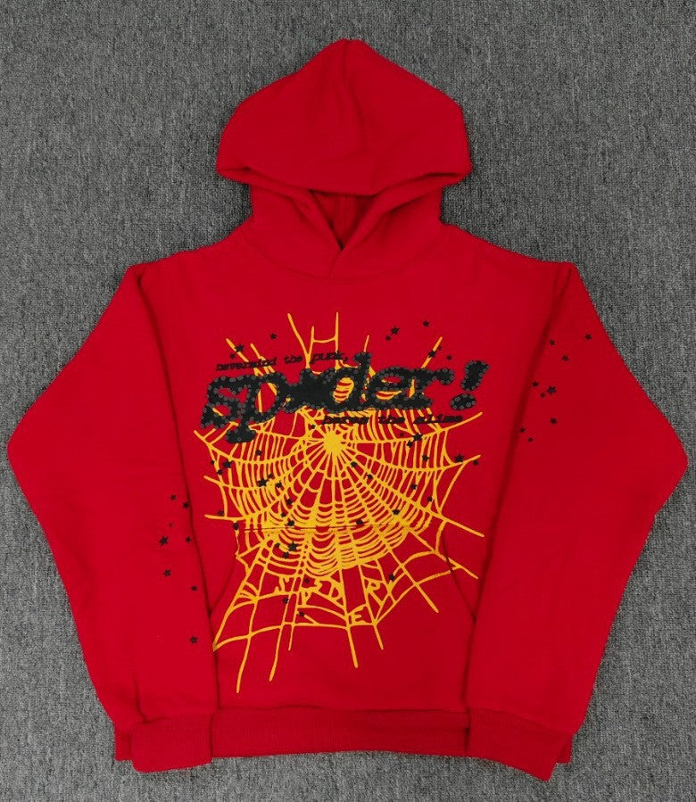 SP5DER Spider Web Heavyweight Hoodie & Sweatpants Set