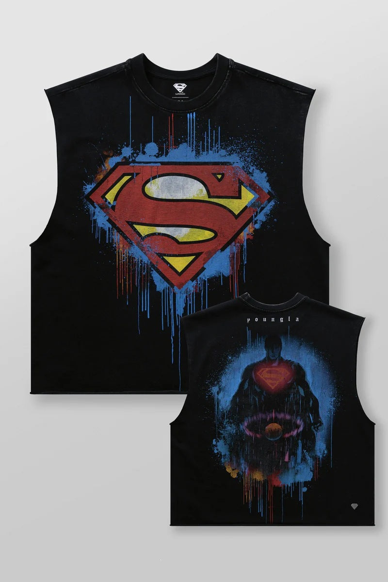 YOUNGLA Game King Graphic Tank Top – Men's Streetwear Workout Vest (Unisex)