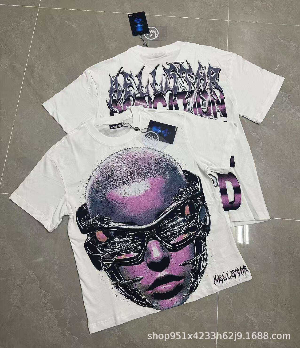Hellstar Oversized Streetwear Graphic Tee