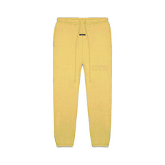 FOG Essentials Letter Embossed Fleece Drawstring Sweatpants – 2023SS American Streetwear