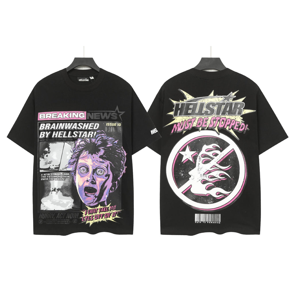 Hellstar Oversized Streetwear Graphic Tee