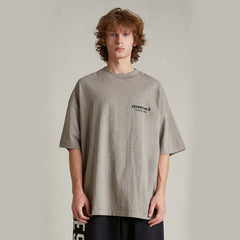 FOG Essentials Heavyweight Short Sleeve T-Shirt – 2024 Fall/Winter American High Street Couples Tee