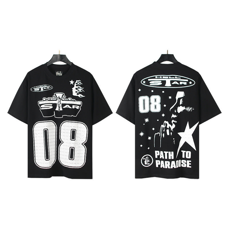 Hellstar Oversized Cotton Streetwear Tee – Unisex