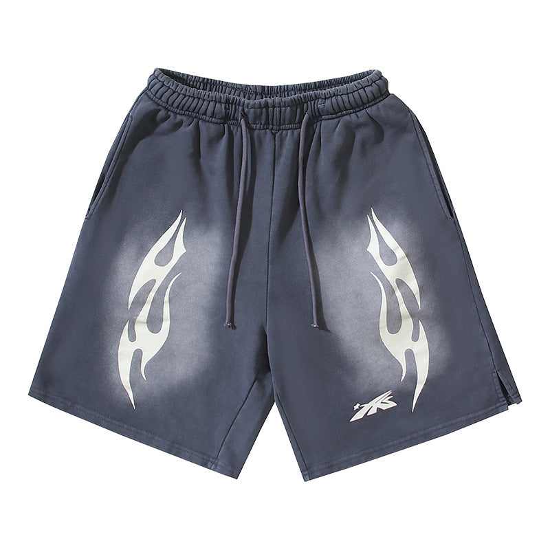 Hellstar Series Terry Fleece Drawstring Shorts – Unisex