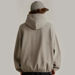 FOG Essentials Ribbed Edge Stretch Relaxed Hoodie – 2024SU American Streetwear