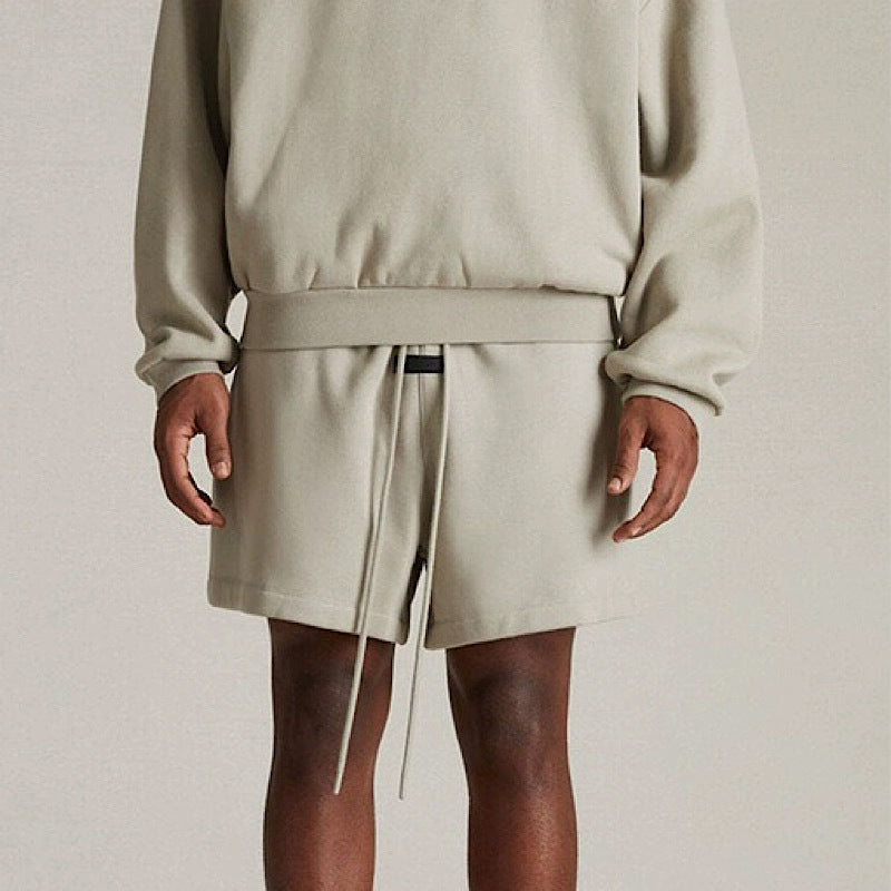 FOG Essentials Classic Rolled-Hem Shorts – 2024SS Unisex American Streetwear
