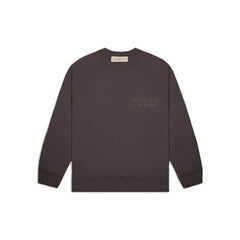 FOG Essentials Silicone Print Fleece Crewneck Sweatshirt – 23SS American Streetwear