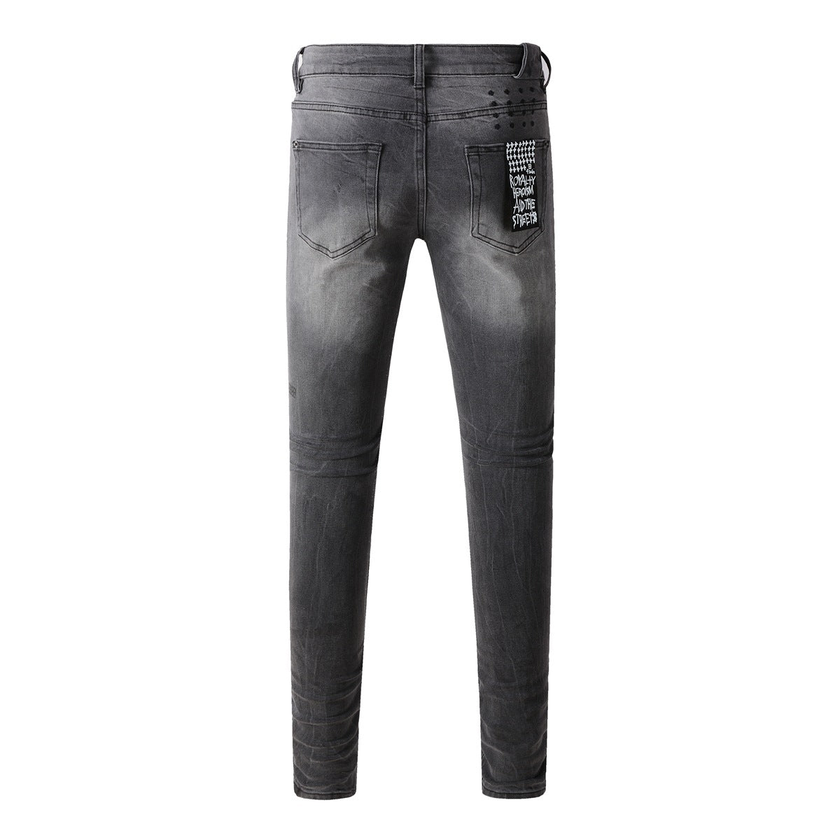 KSUBI Jeans Slim Fit Casual Ripped Jeans