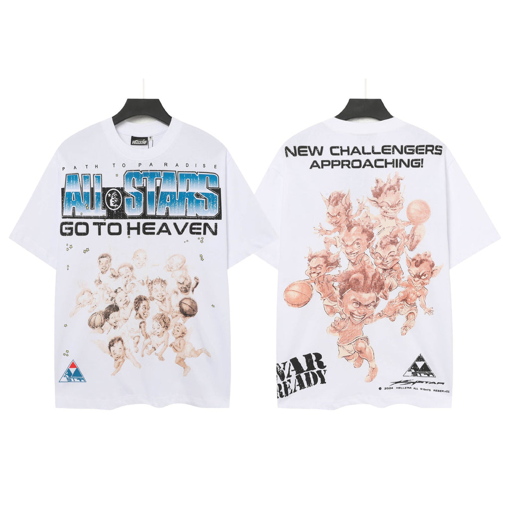 Hellstar Oversized Streetwear Graphic Tee