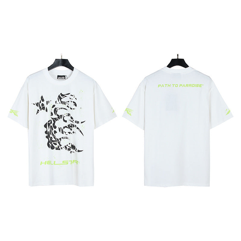 Hellstar Oversized Cotton Streetwear Tee – Unisex