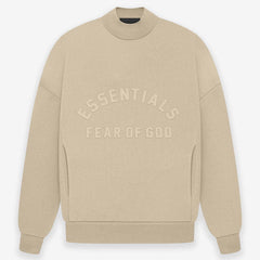 FOG Essentials Silicone Print Crewneck Long Sleeve T-Shirt – 2023SS Vintage American Streetwear