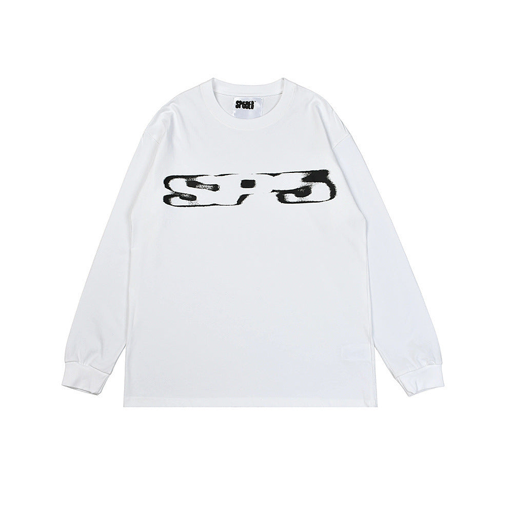 25ss High Quality SP5DER American Streetwear Rhinestone Foam Letter Spider Web Hoodie (Unisex)