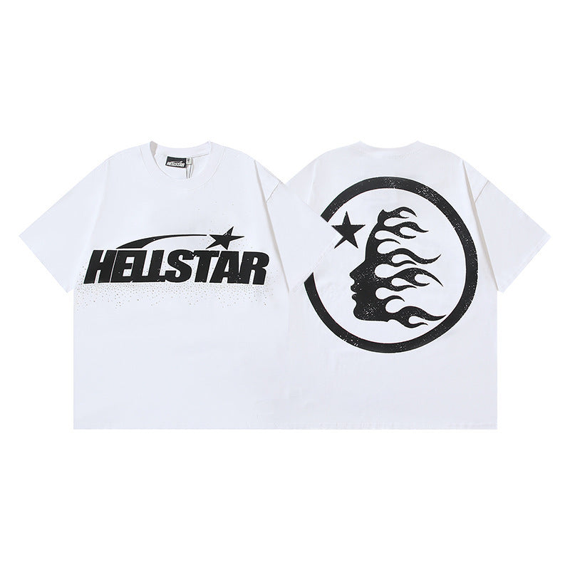Hellstar Washed Graphic Oversized Tee – Unisex