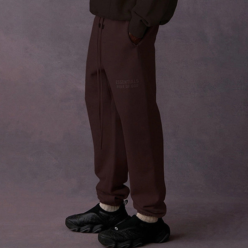 FOG Essentials Heavyweight Fleece Jogger Sweatpants – 2023SS Unisex American Streetwear