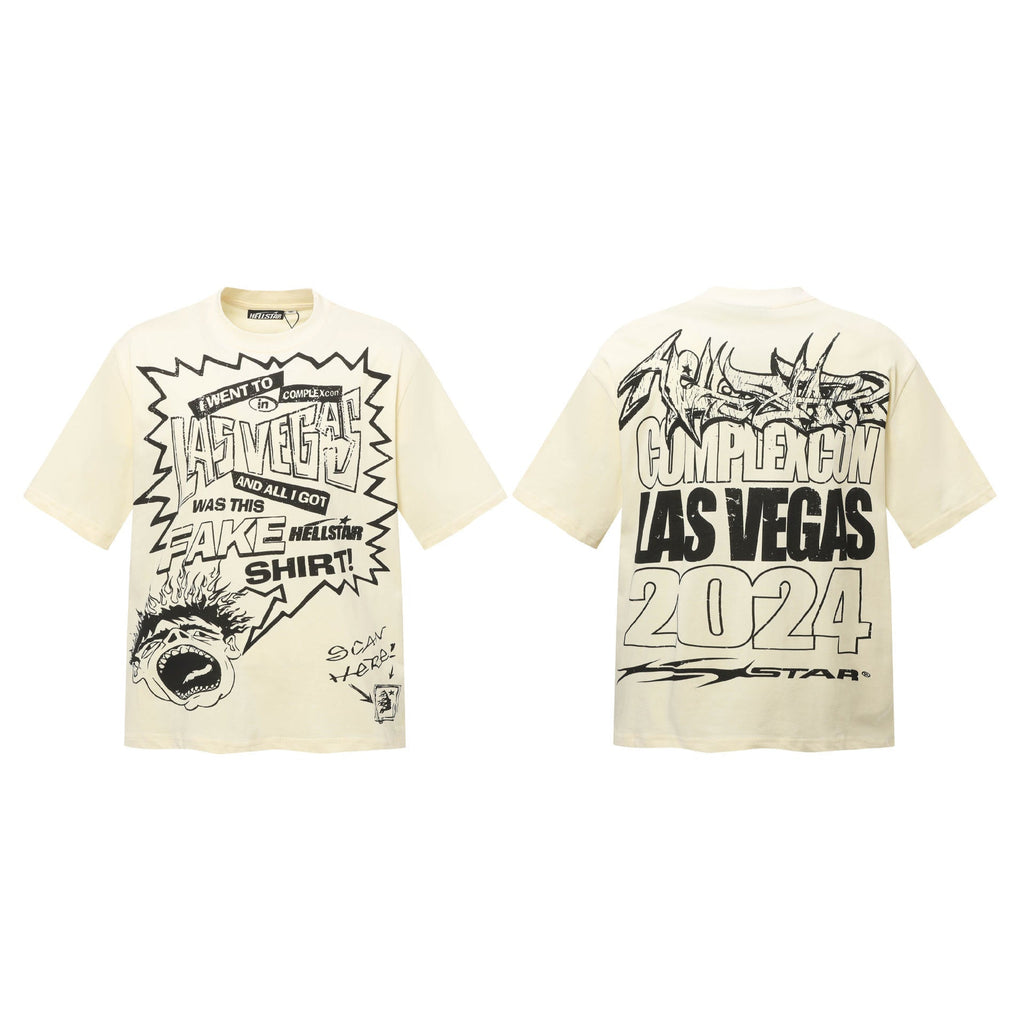 Hellstar Oversized Streetwear Graphic Tee