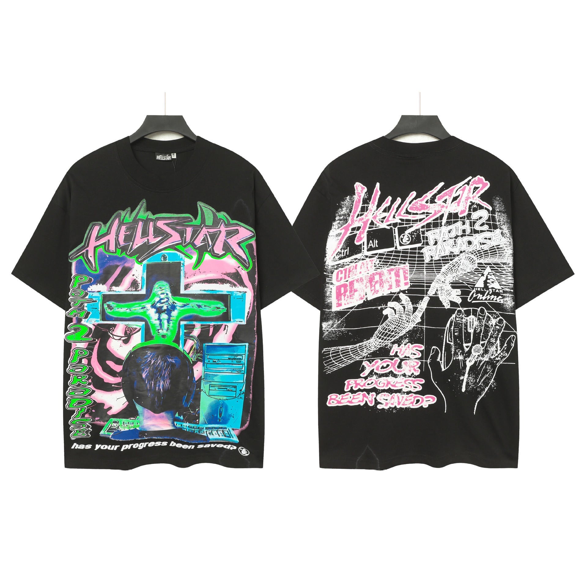 Hellstar Oversized Streetwear Graphic Tee
