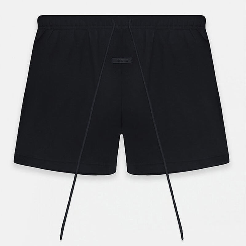 FOG Essentials Classic Rolled-Hem Shorts – 2024SS Unisex American Streetwear