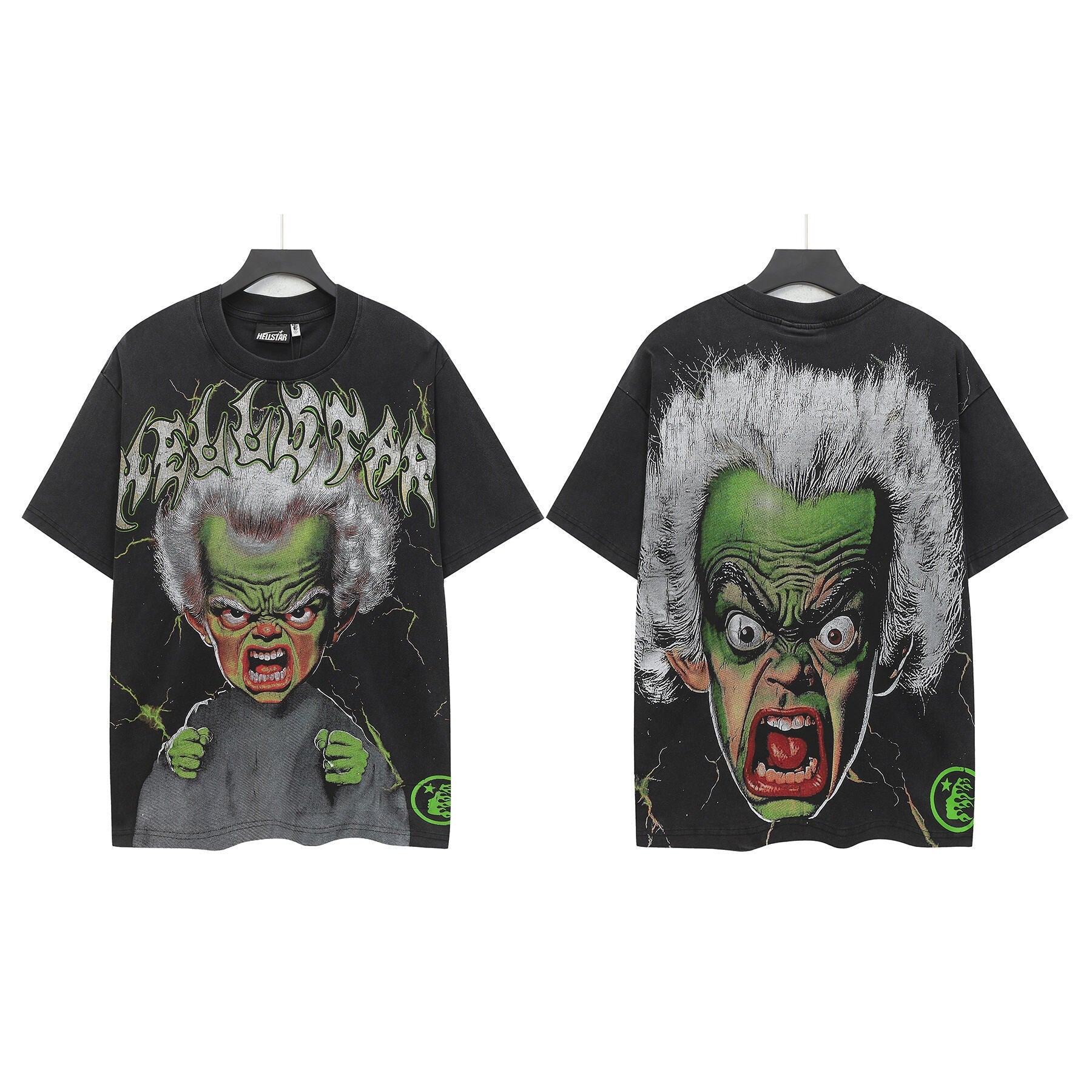 Hellstar Washed Oversized Short Sleeve Tee