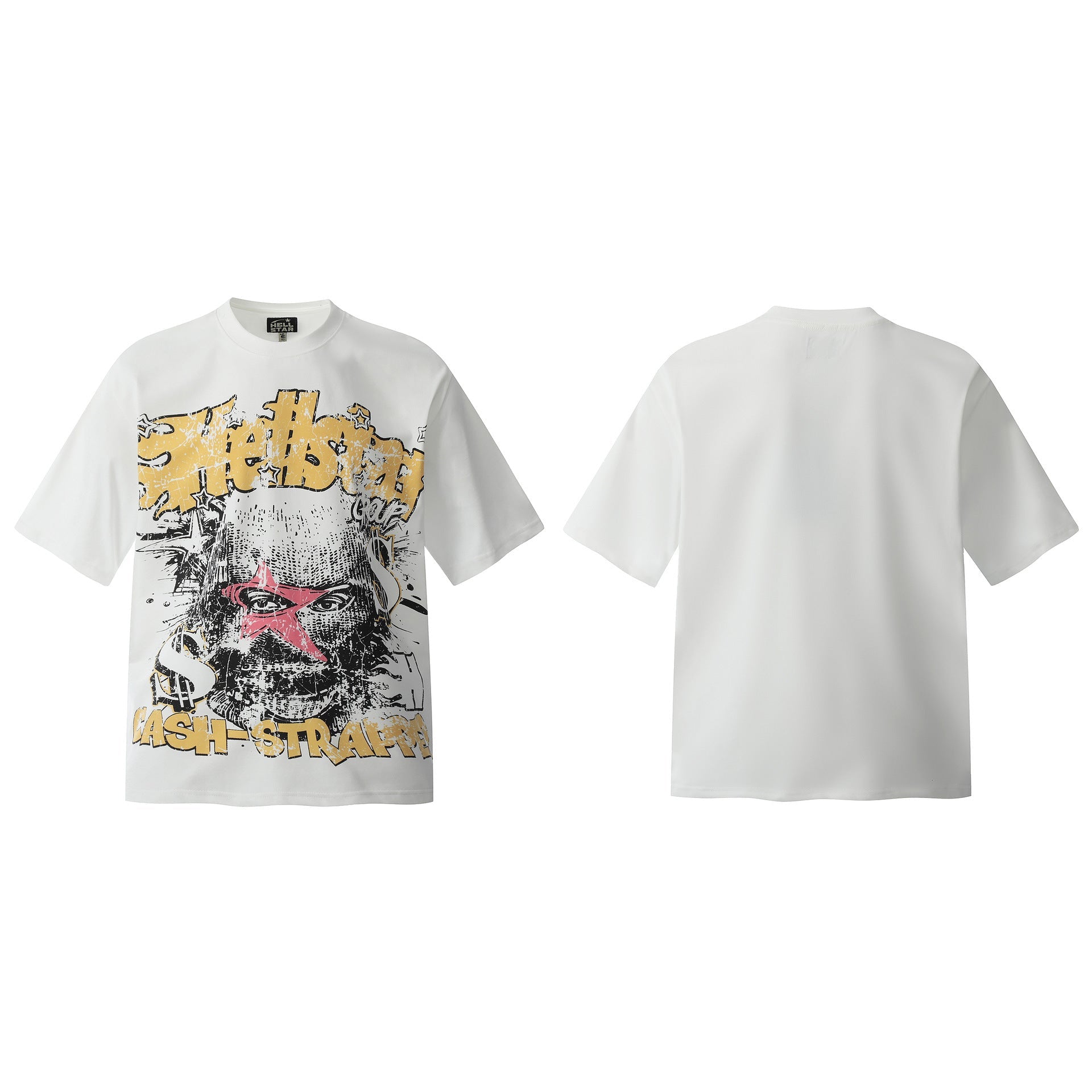 HELLSTAR Vintage Graphic Print Oversized Tee – Unisex Streetwear