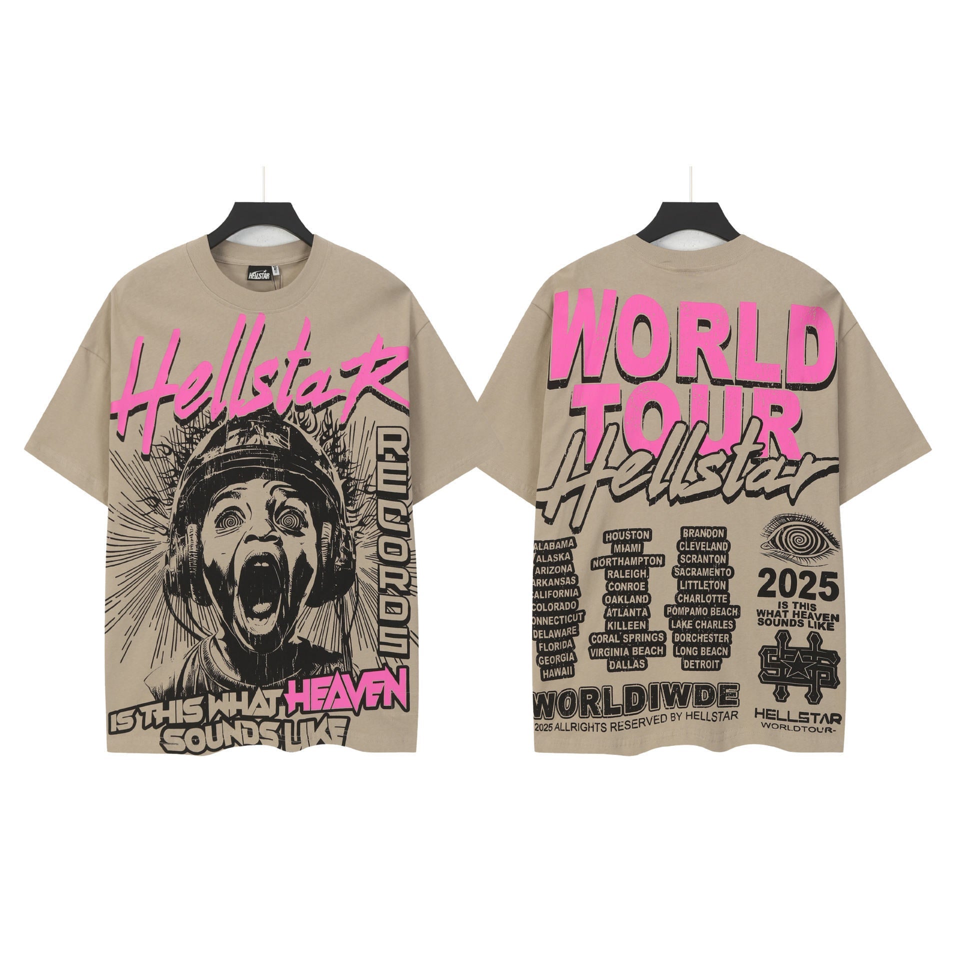 Hellstar Oversized Streetwear Graphic Tee