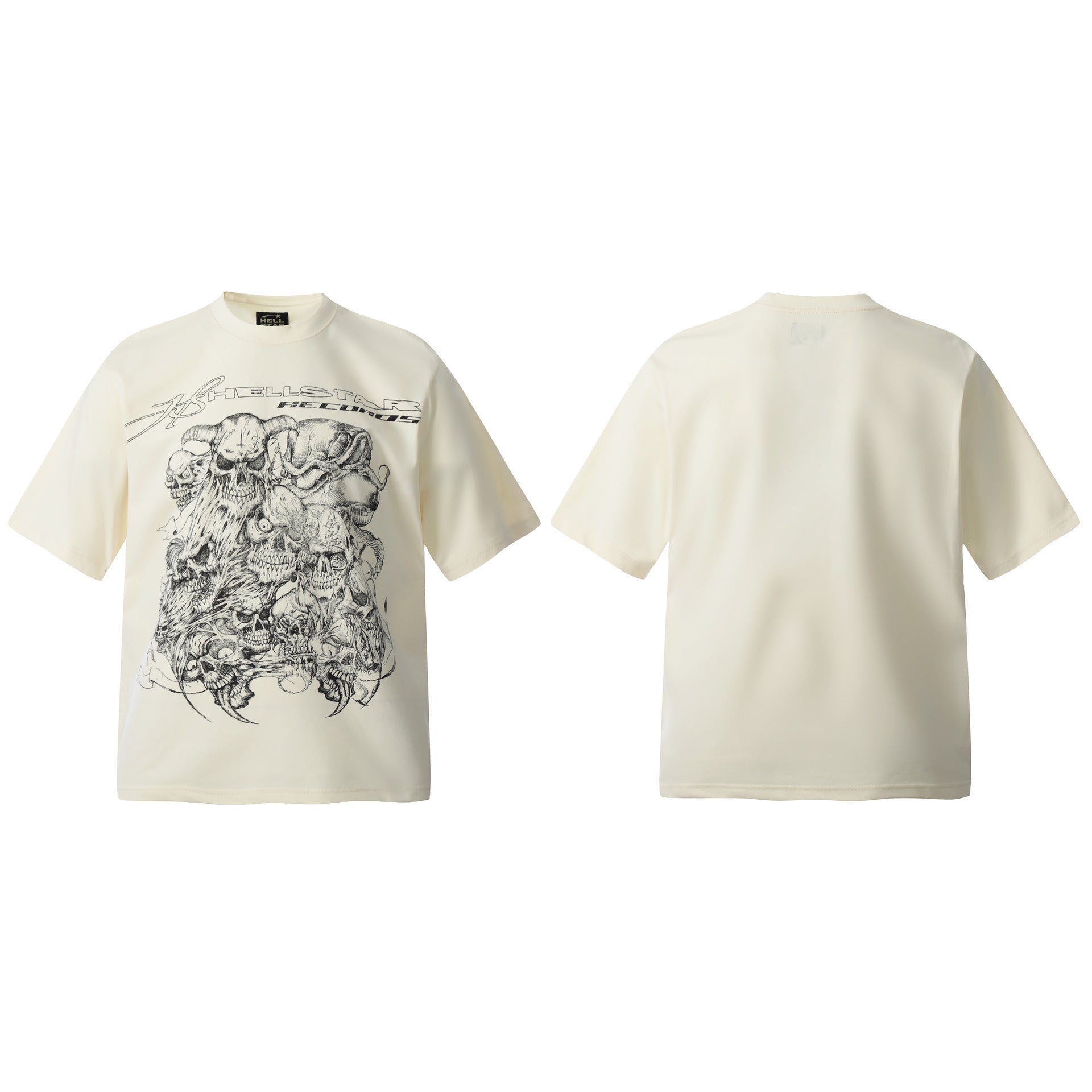 Vintage Washed Distressed Graphic Tee – Oversized Unisex Short Sleeve T-Shirt