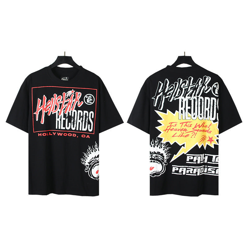 Hellstar Oversized Cotton Streetwear Tee – Unisex