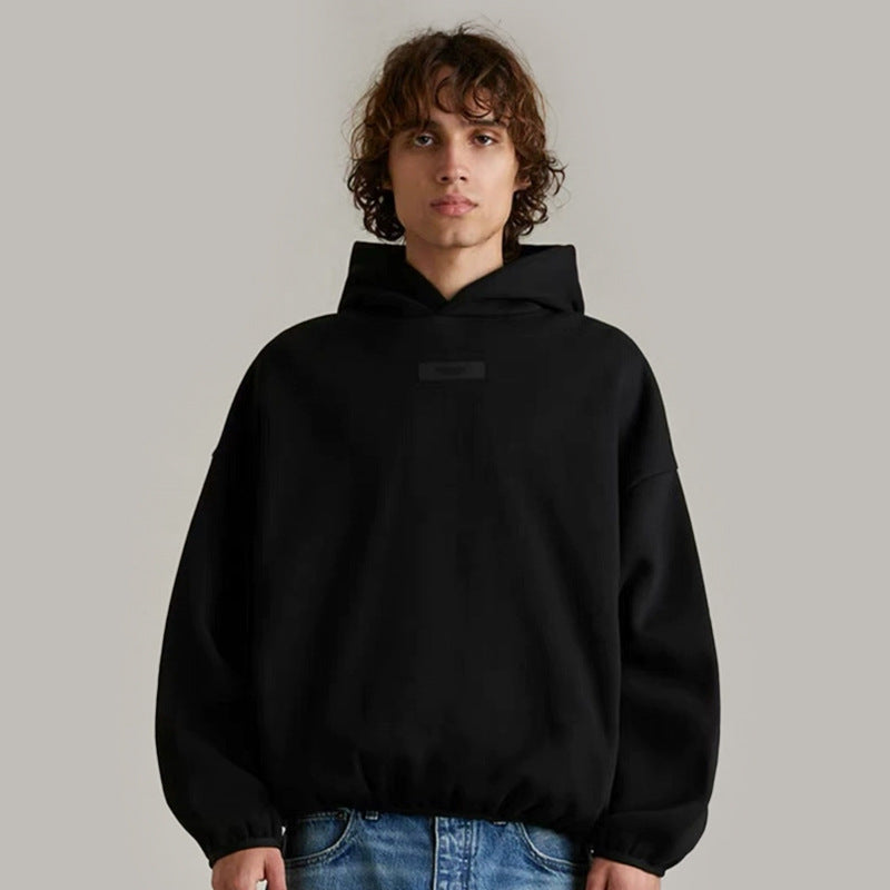 FOG Essentials Ribbed Edge Stretch Relaxed Hoodie – 2024SU American Streetwear