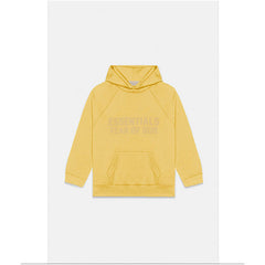 FOG Essentials Vintage Washed Pullover Hoodie – 2023SS Unisex American Streetwear