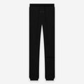 FOG Essentials Black Flocked Print Fleece Sweatpants – 2022S American Streetwear