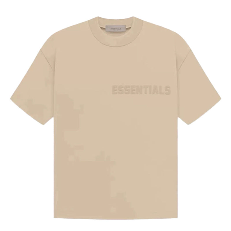 FOG Essentials Silicone Logo Short Sleeve T-Shirt – 2023SS Men's Casual Streetwear