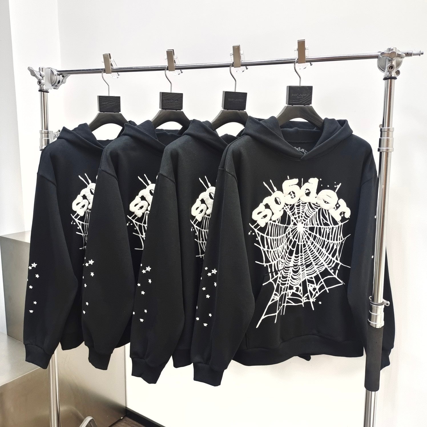 SP5DER Spider Web Heavyweight Hoodie & Sweatpants Set