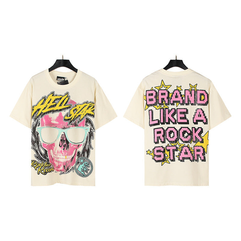 Hellstar Oversized Cotton Streetwear Tee – Unisex