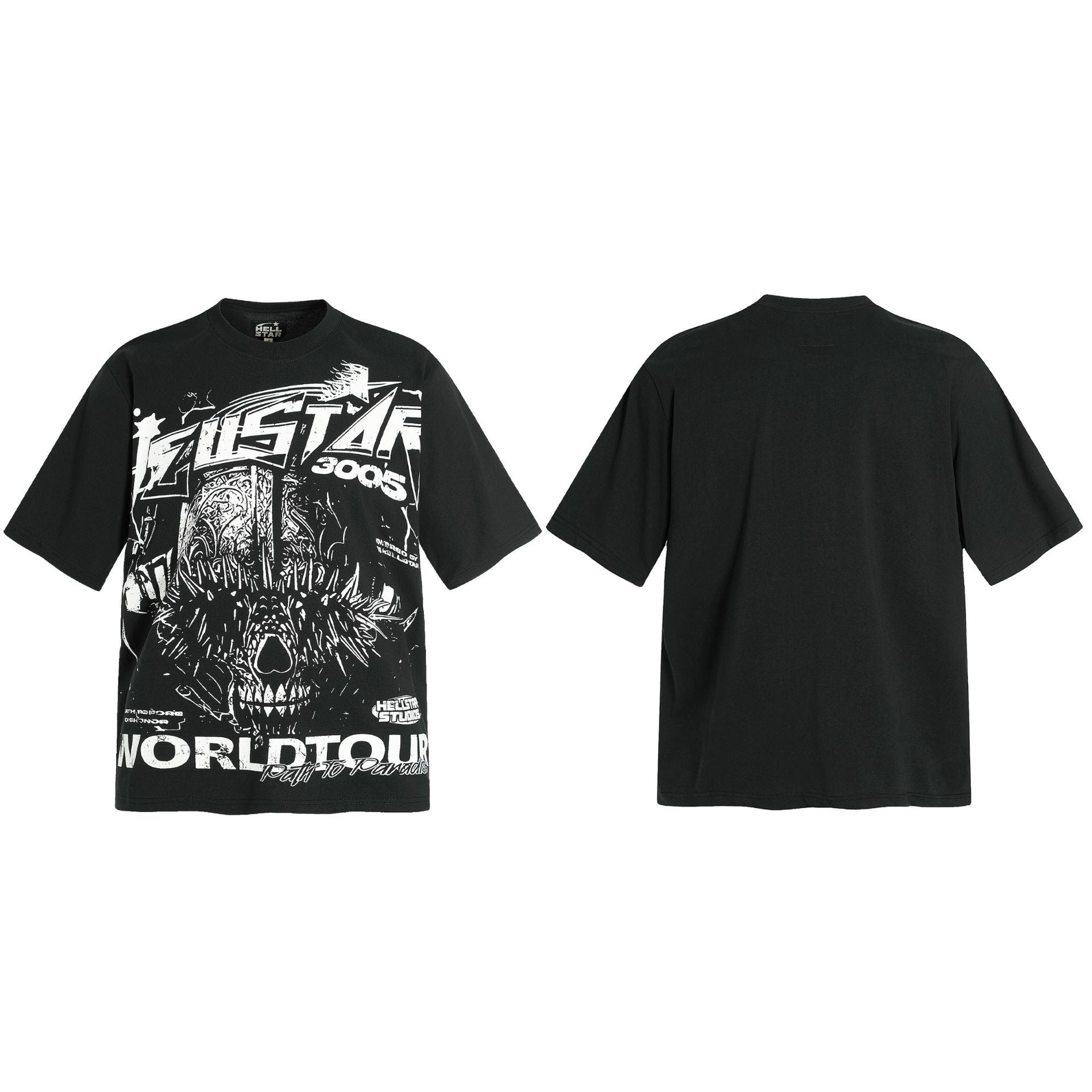 Vintage Washed Distressed Graphic Tee – Oversized Unisex Short Sleeve T-Shirt
