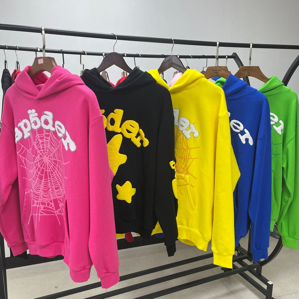 SP5DER Spider Web Heavyweight Hoodie & Sweatpants Set