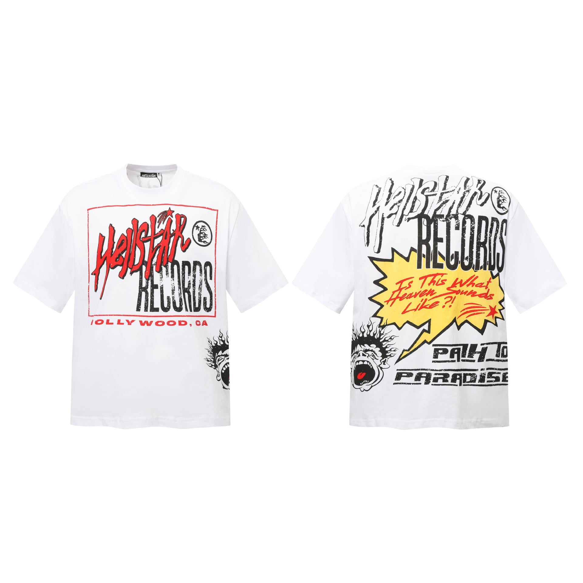 Hellstar Oversized Streetwear Graphic Tee