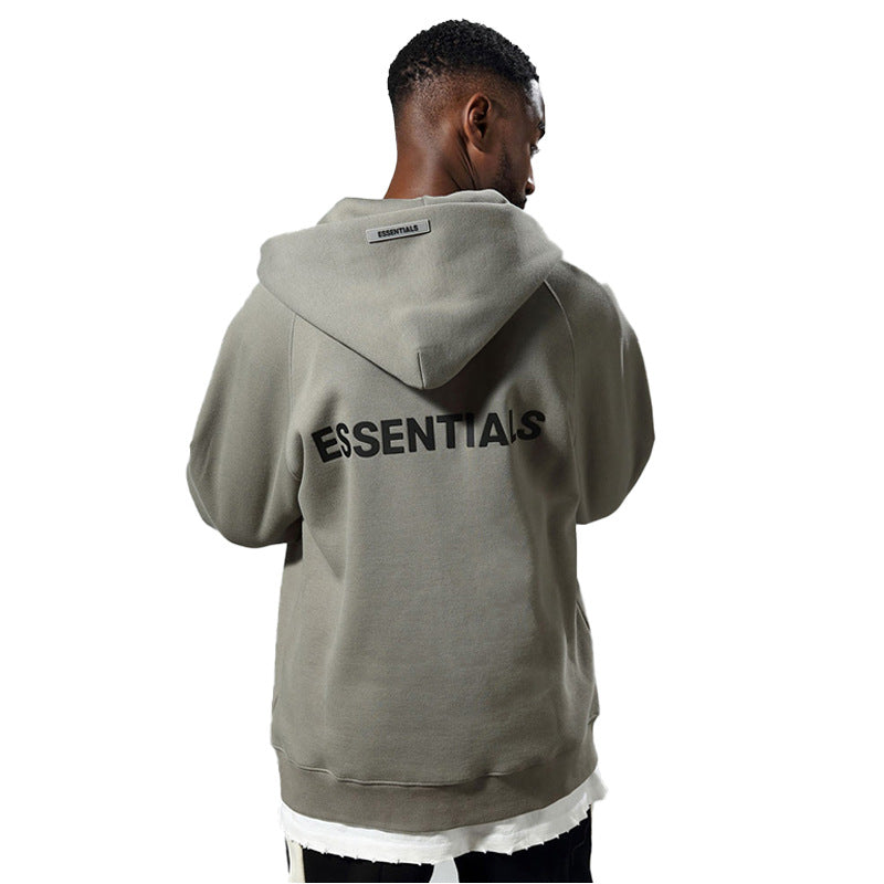 FOG Essentials Zip-Up Hoodie – 2020SS Vintage American Streetwear
