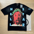 HELLSTAR Washed Vintage Graphic Tee — Unisex Oversized Streetwear